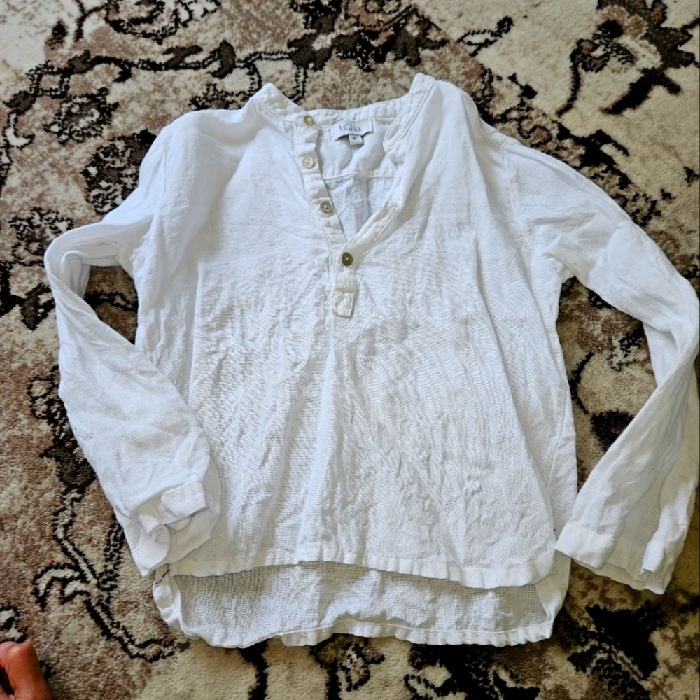 Buho boys linen shirt size 4